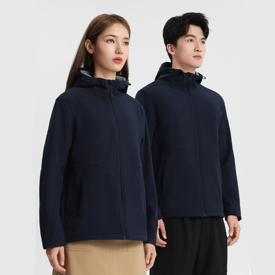 HT048-016-1 Unisex Arc'teryx Style Hooded Softshell Jacket