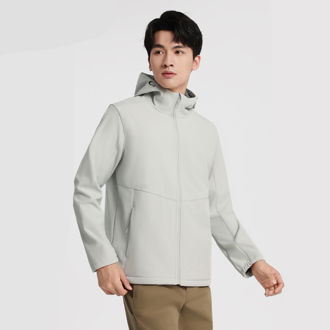 HT048-016-1 Unisex Arc'teryx Style Hooded Softshell Jacket