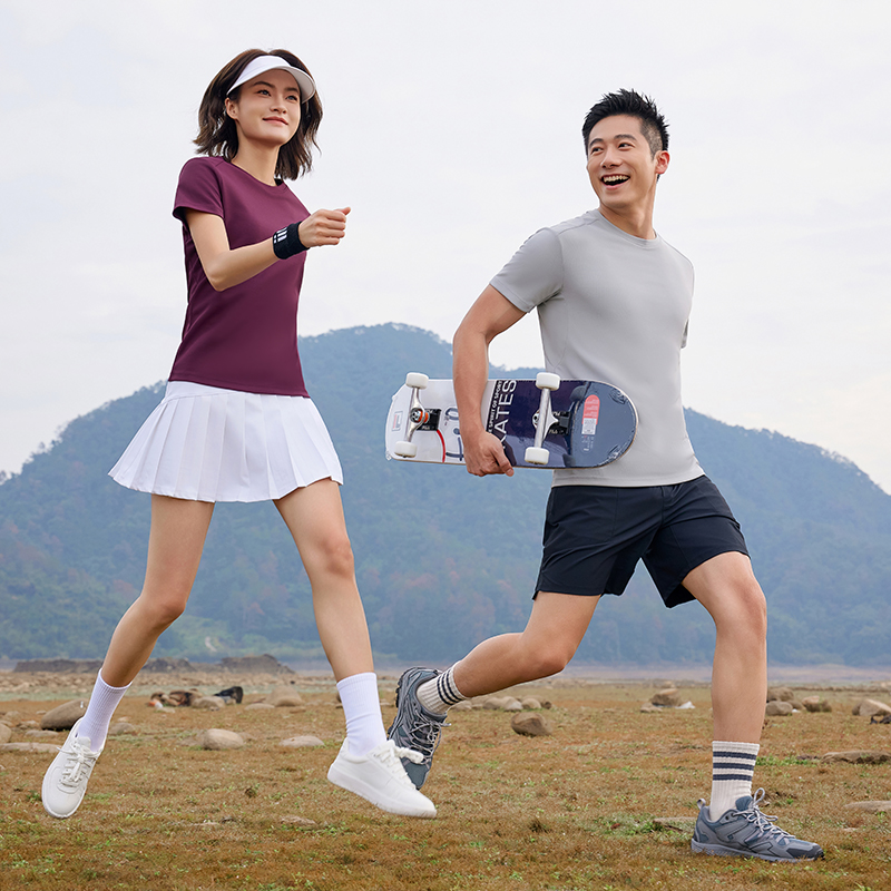 HT042-181 Golf outdoor sports series – super‑conductive quick‑dry technology value short‑sleeve crew‑neck T‑shirt