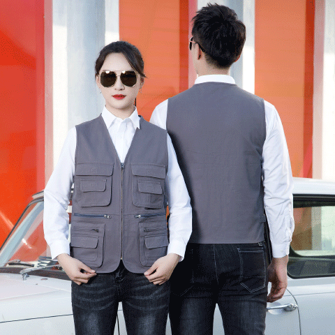 HT045‑665 Pure cotton solid single‑layer vest
