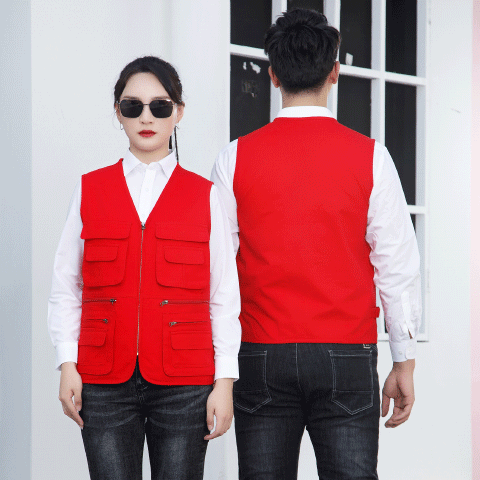 HT045‑665 Pure cotton solid single‑layer vest