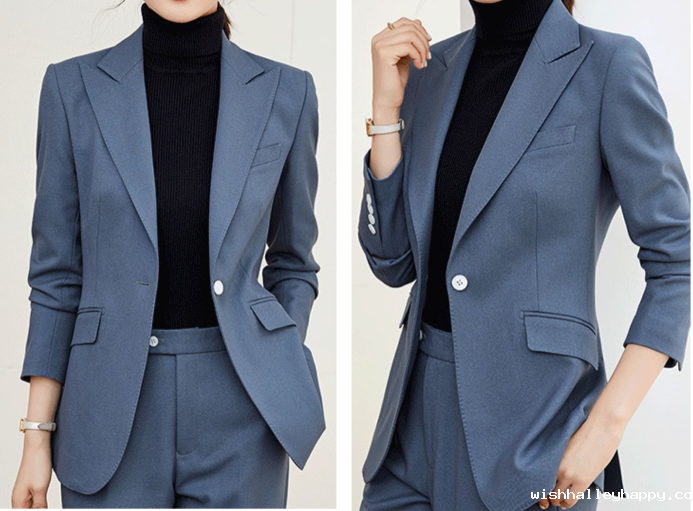 职业装女士西服展示